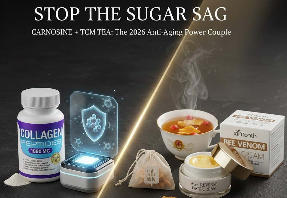 STOP THE "SUGAR SAG": WHY CARNOSINE & TCM TEA THERAPY ARE THE 2026 ANTI-AGING POWER COUPLE